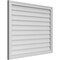 Ekena Millwork Vertical Surface Mount PVC Gable Vnt: Non-Functional, w/2"W x 1-1/2"H, Brickmould Frame, 40"W x 32"H GVPVE40X3202SN - alternate 4